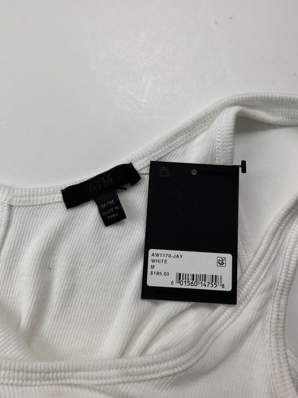 ATM Model Ribbed Bodysuit NWT - Picture 6 of 8